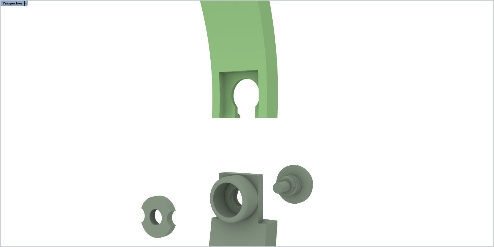 fashion bracelet 3D print model_34