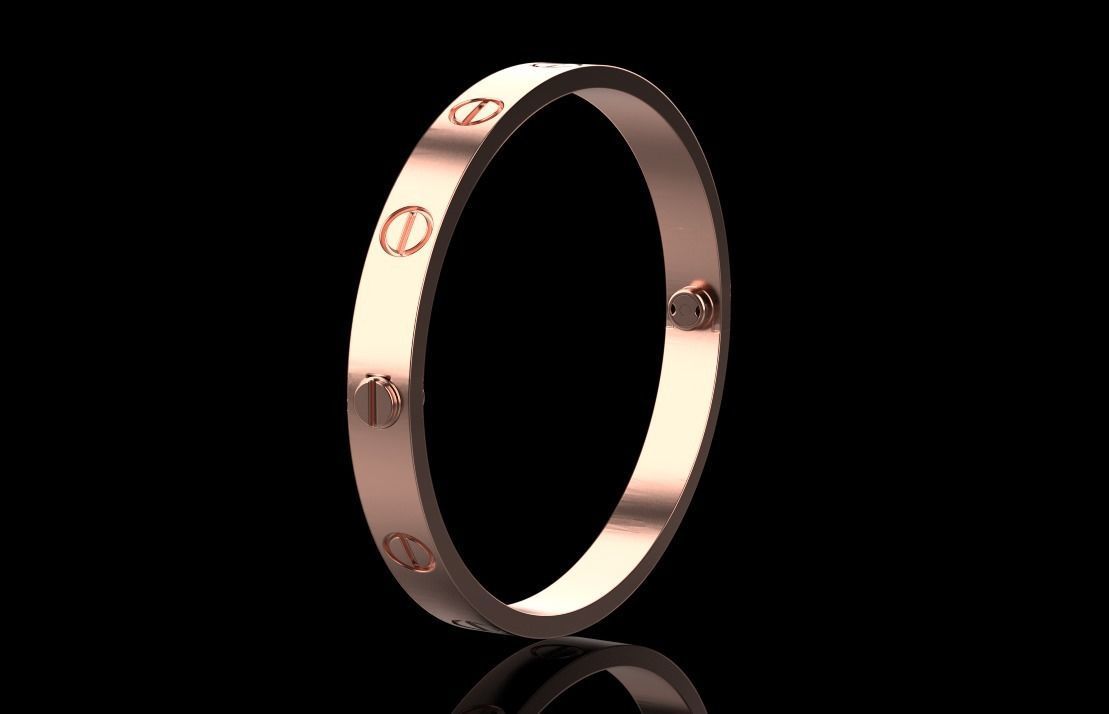 fashion bracelet 3D print model_15