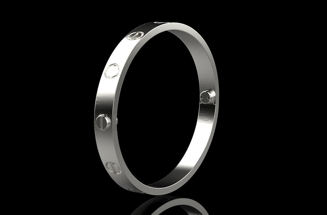 fashion bracelet 3D print model_12