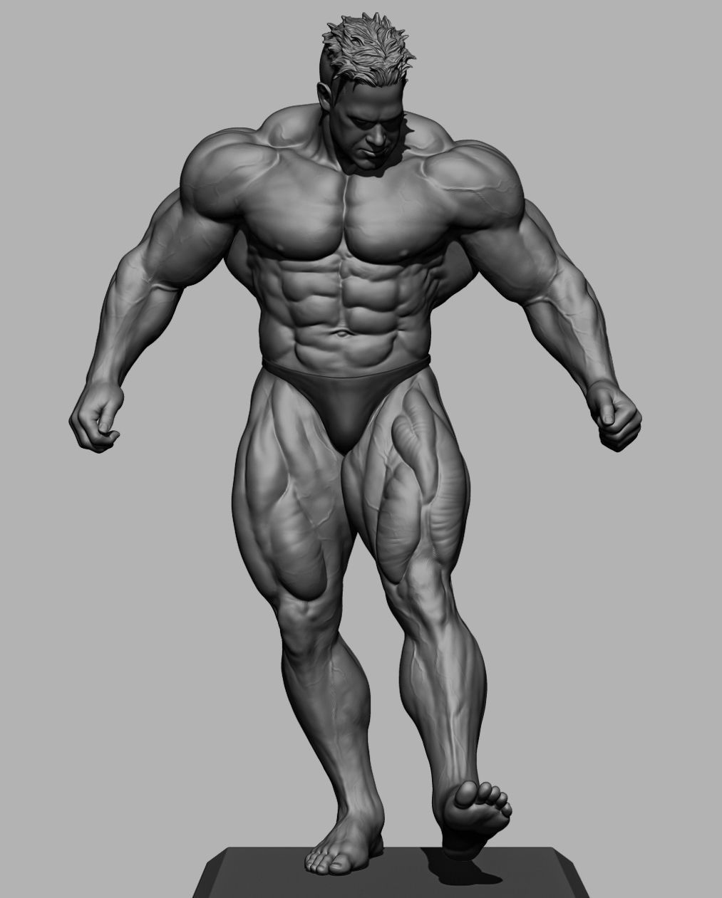 Jay Cutler bodybuilder 3D print model_3
