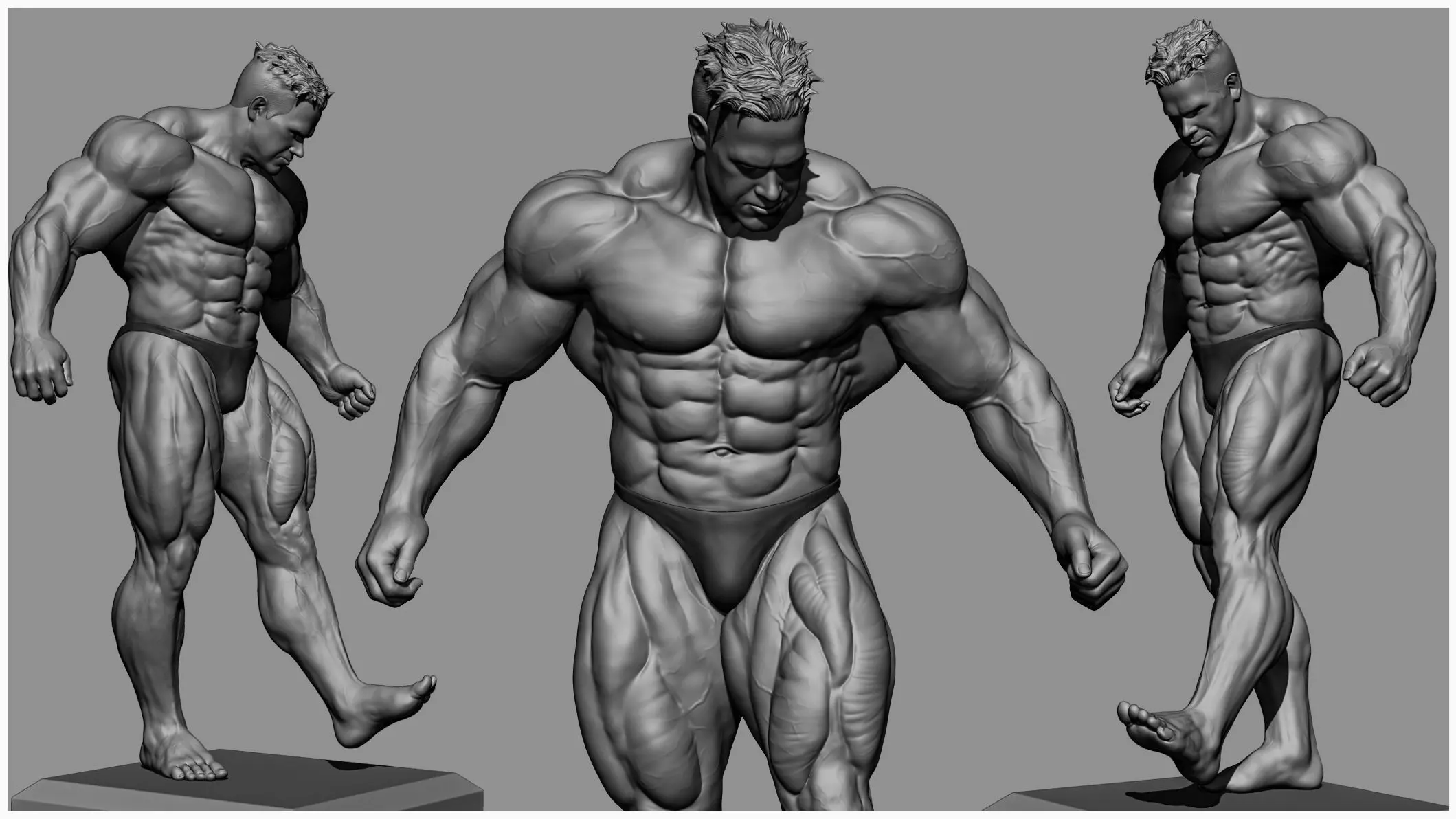 Jay Cutler bodybuilder 3D print model_0