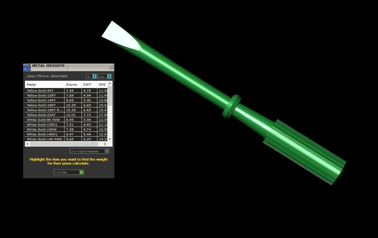 screwdriver for bracelet 3D print model_3