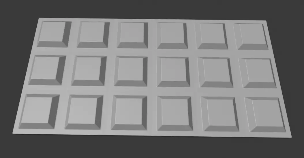 Chocolate Bar Free 3D model_0