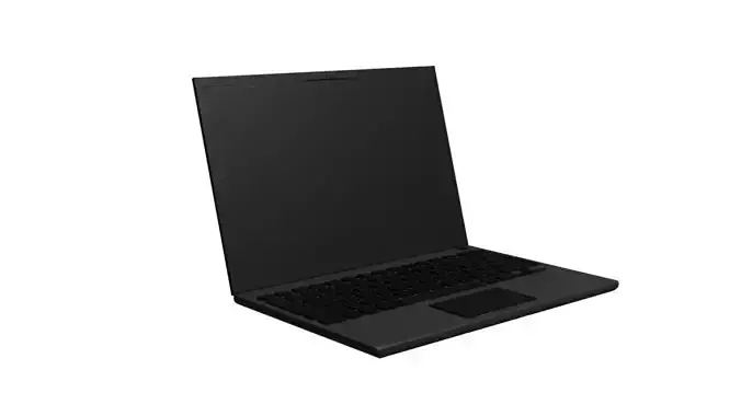 Laptop FBX Model