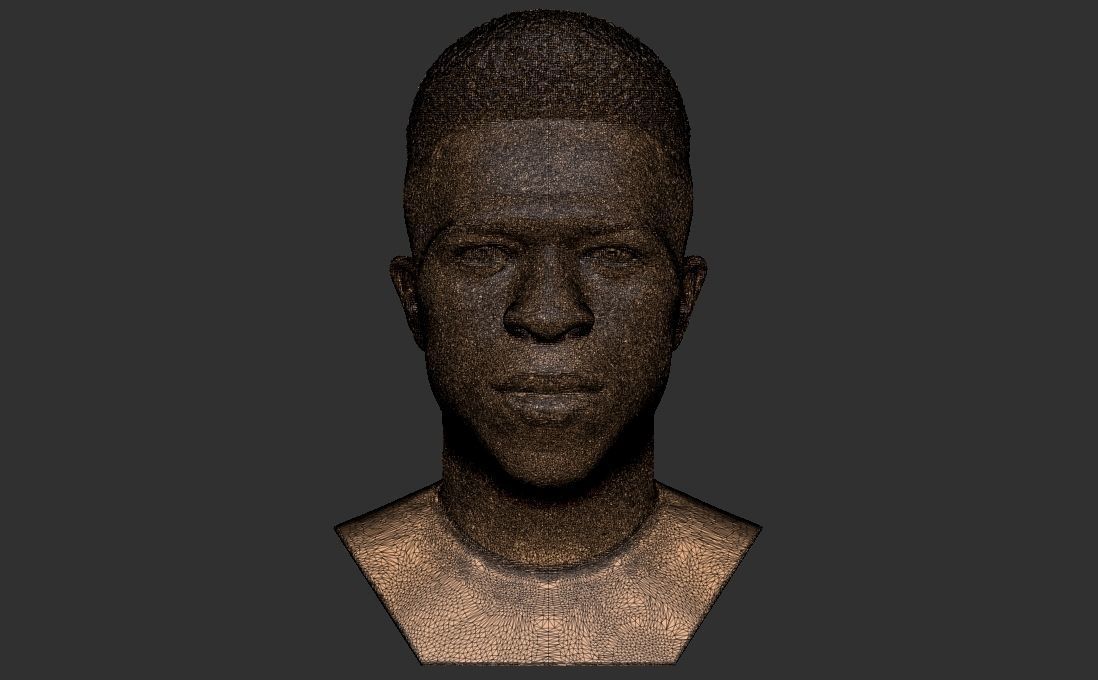 Vinicius Junior bust for 3D printing 3D print model_24