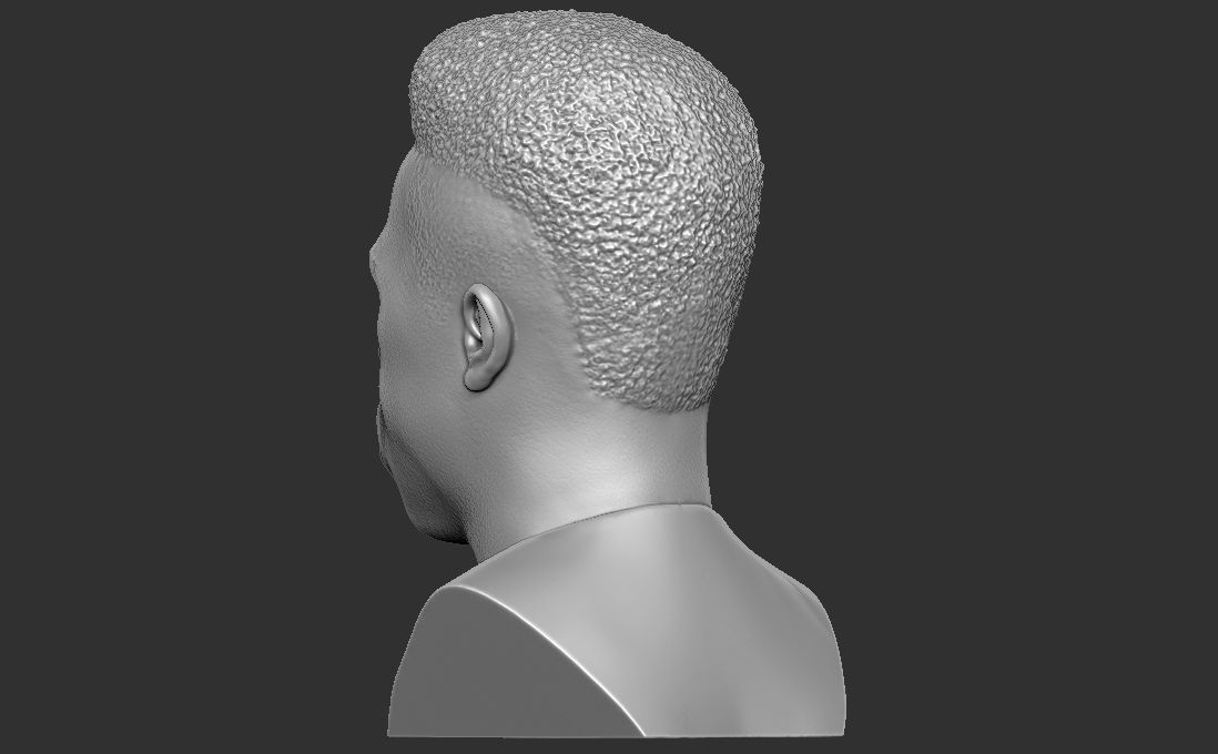 Vinicius Junior bust for 3D printing 3D print model_5
