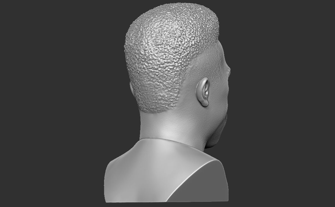 Vinicius Junior bust for 3D printing 3D print model_7