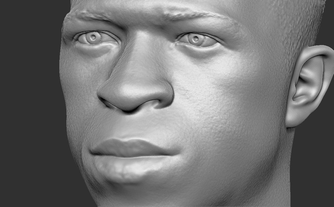 Vinicius Junior bust for 3D printing 3D print model_18