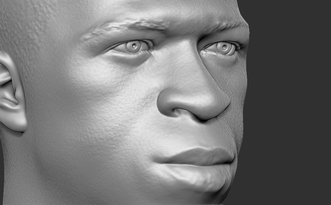 Vinicius Junior bust for 3D printing 3D print model_17
