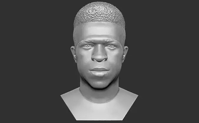 Vinicius Junior bust for 3D printing 3D print model