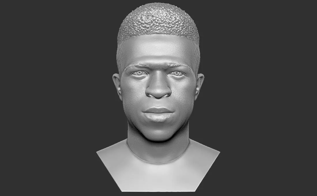 Vinicius Junior bust for 3D printing 3D print model_0