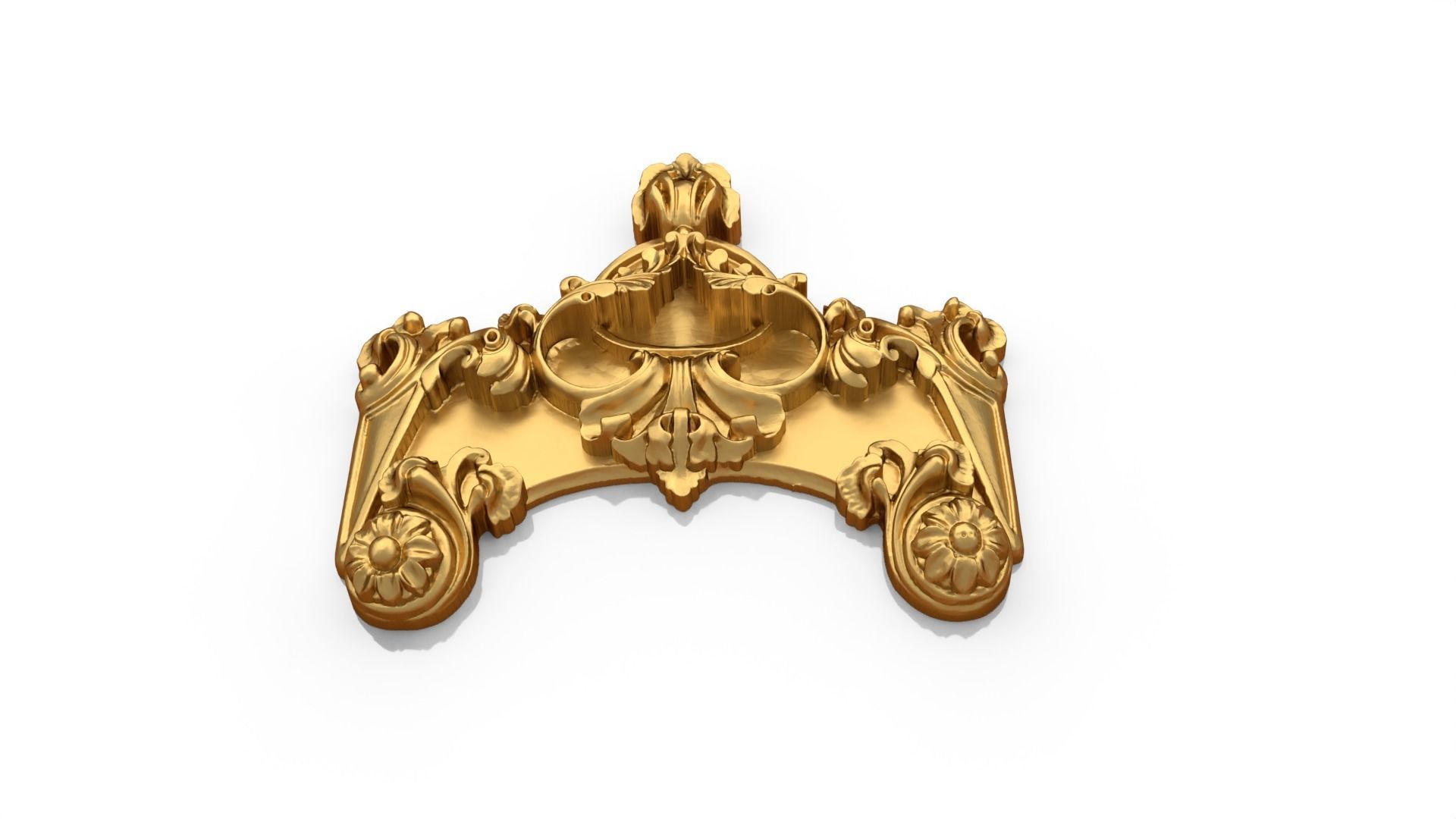 Classic decor ornament 179 3D print model_3