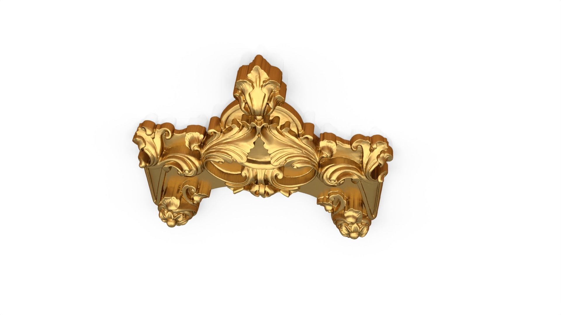 Classic decor ornament 179 3D print model_4