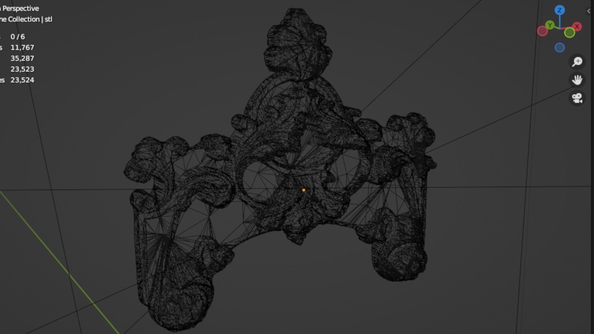 Classic decor ornament 179 3D print model_6