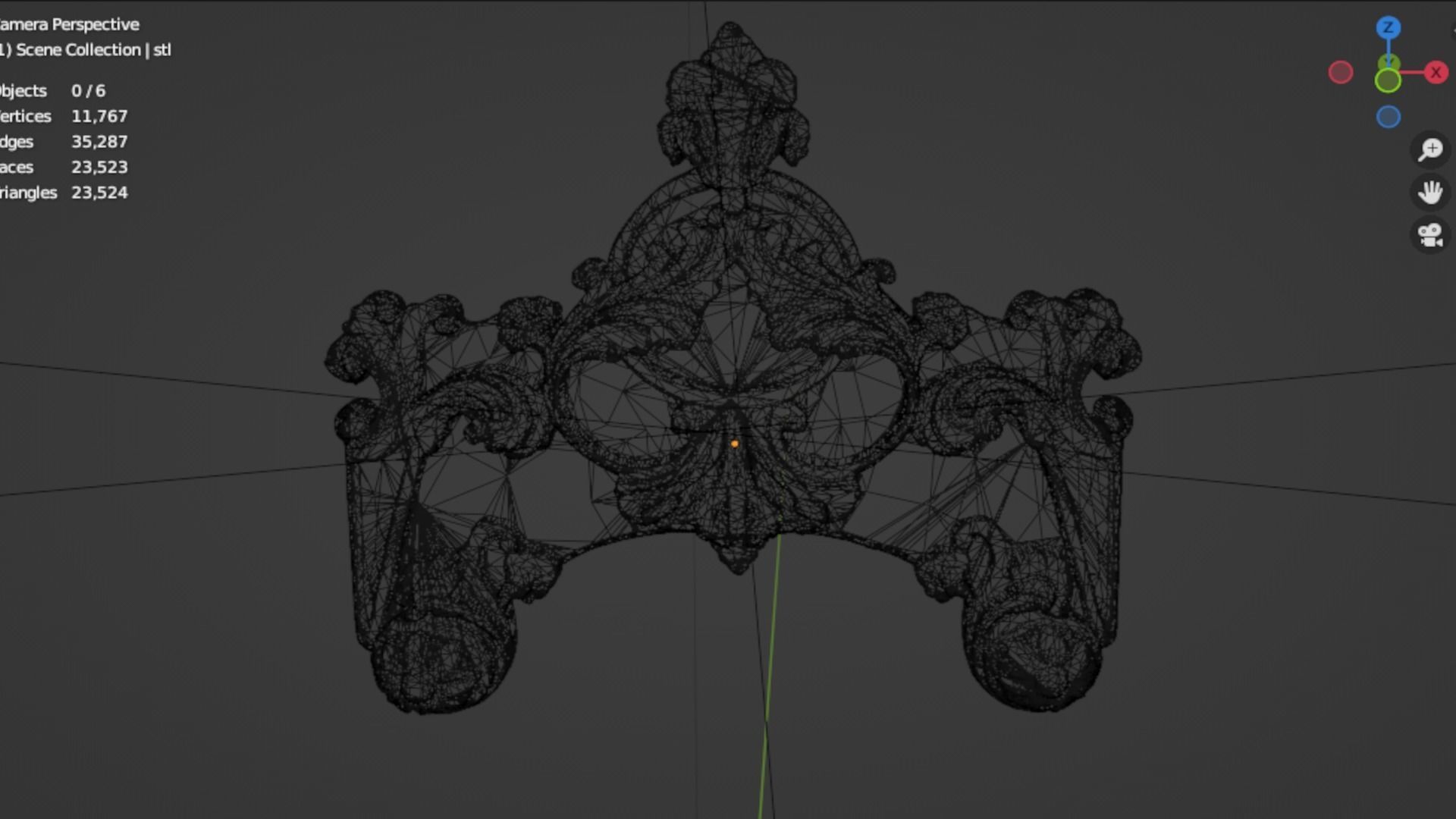 Classic decor ornament 179 3D print model_5