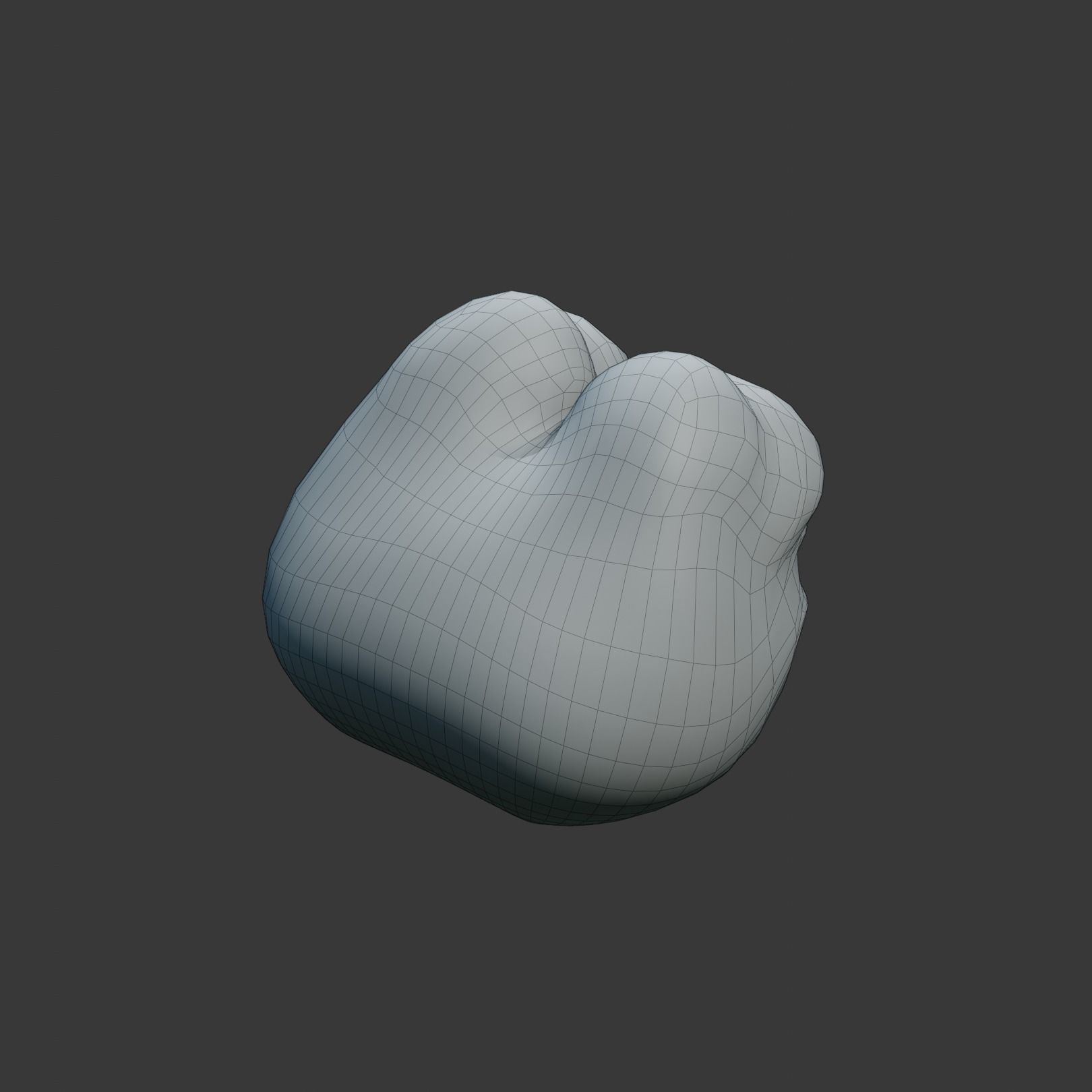 Smug Pepe Low-poly 3D model_28