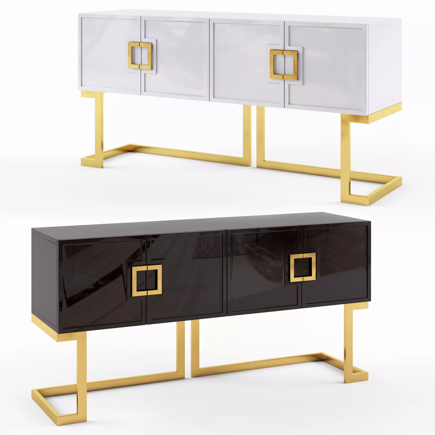 Lansen sideboard buffet 3D model