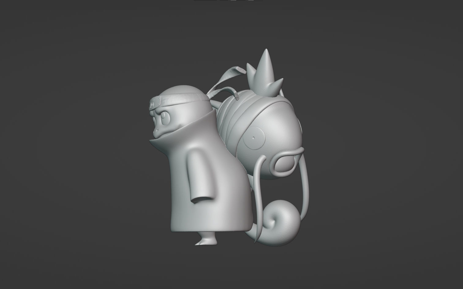 Squirtle - Akatsuki Variant - 3D print 3D print model_5