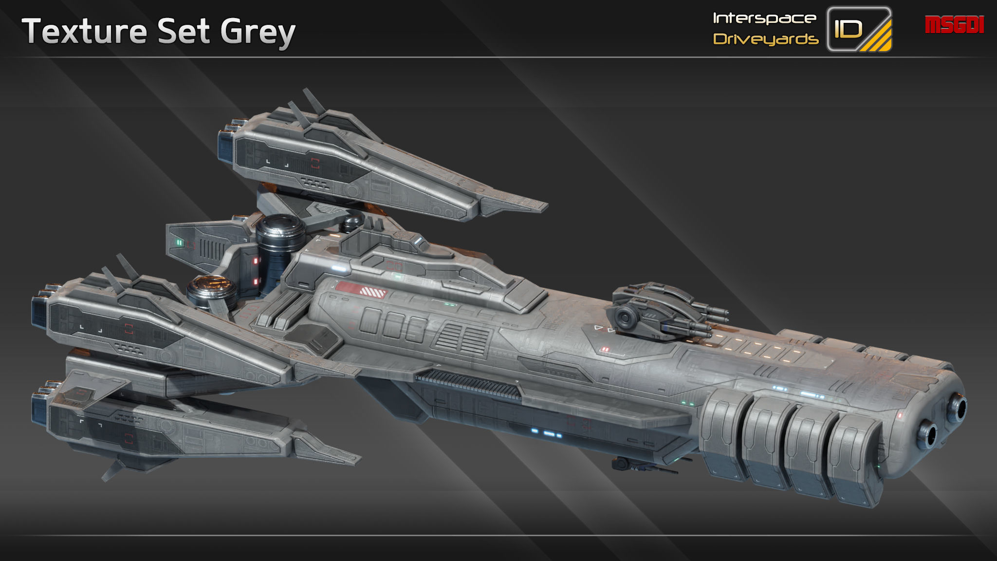 Taurus Class Frigate Low-poly 3D model_11