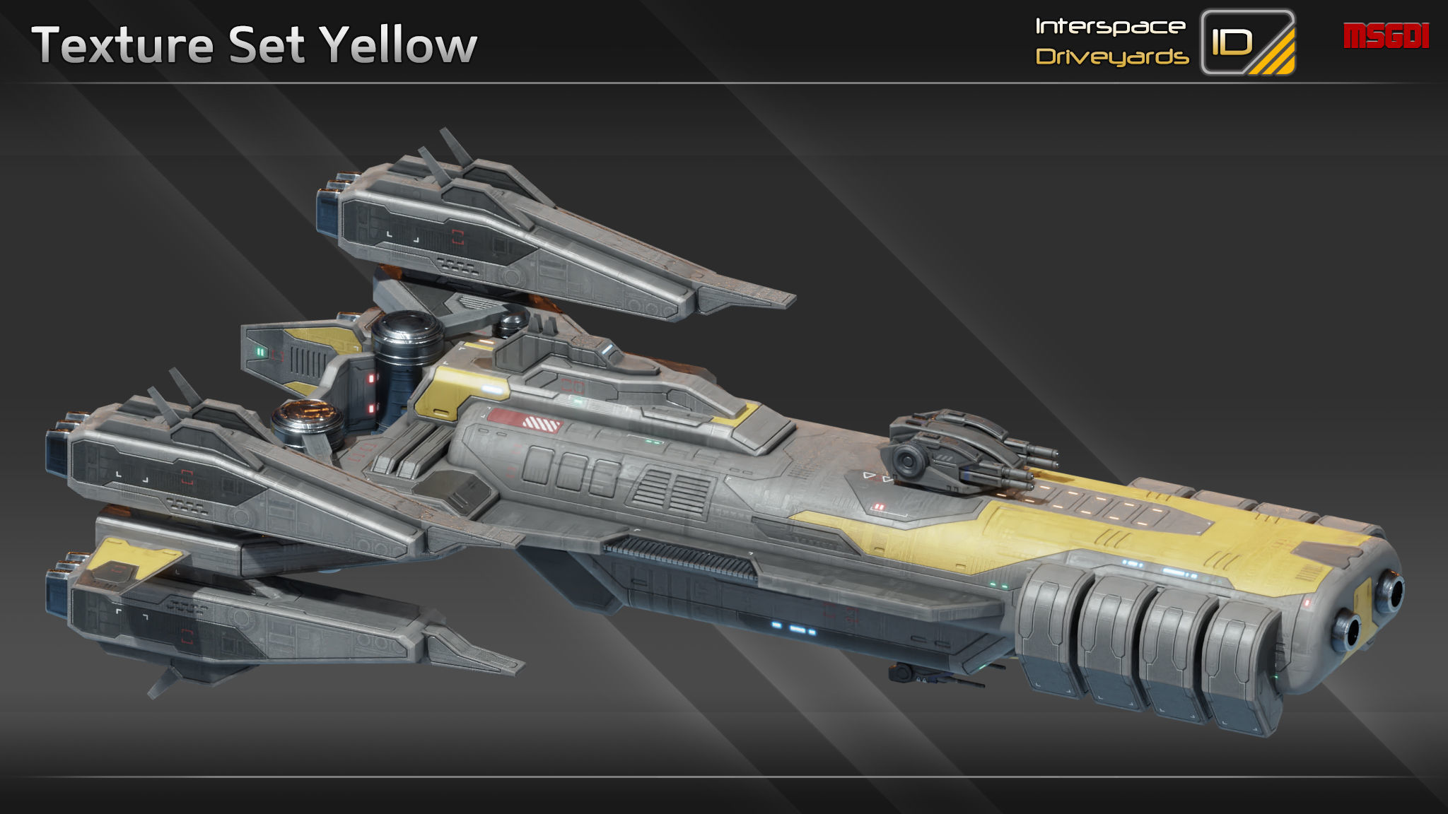 Taurus Class Frigate Low-poly 3D model_13