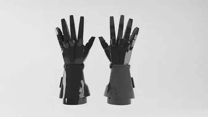 Robocop GLOVES FOR CASTINGS 3D print model