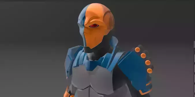 Mezco Deathstroke Armor Files