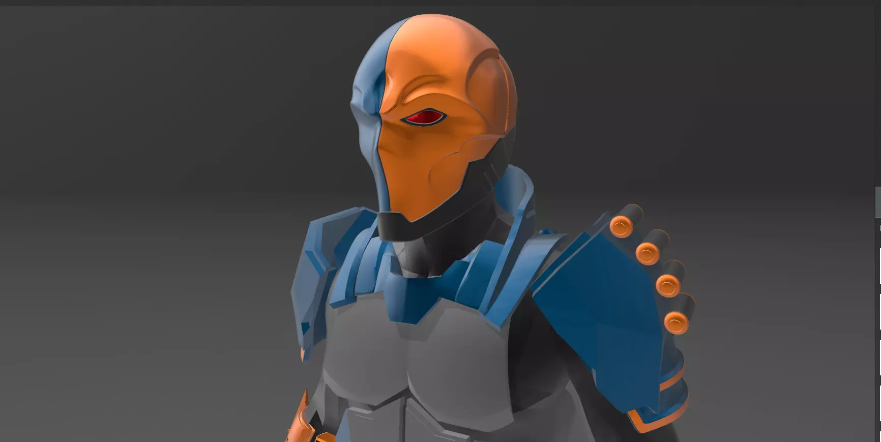 Mezco Deathstroke Armor Files 3D model_0