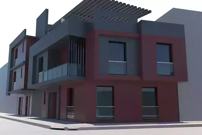 3D Residential Building 