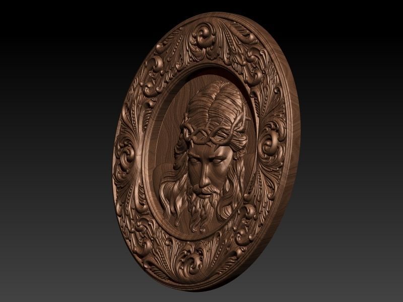 JESUS RELIEF 3D print model_6