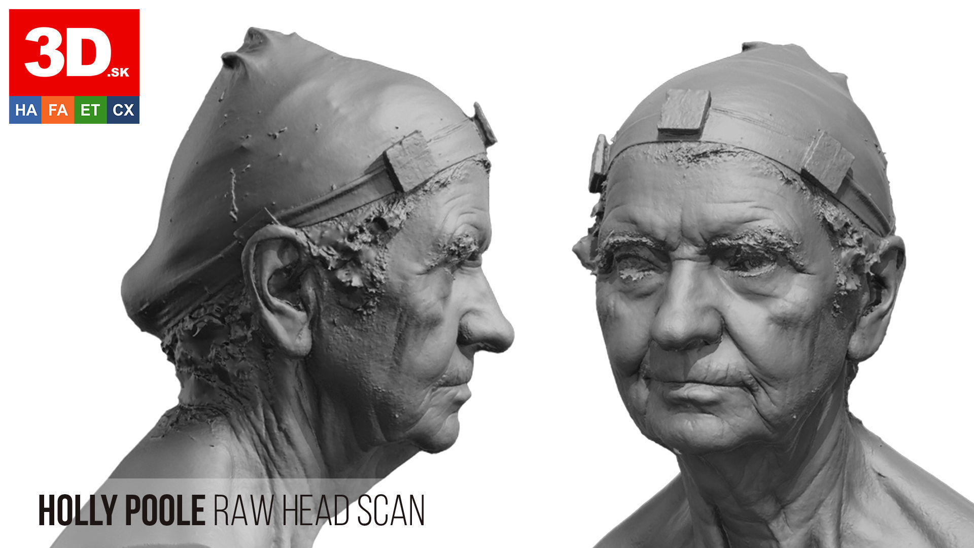Raw 3D Head Scan Holly Poole 3D model_2