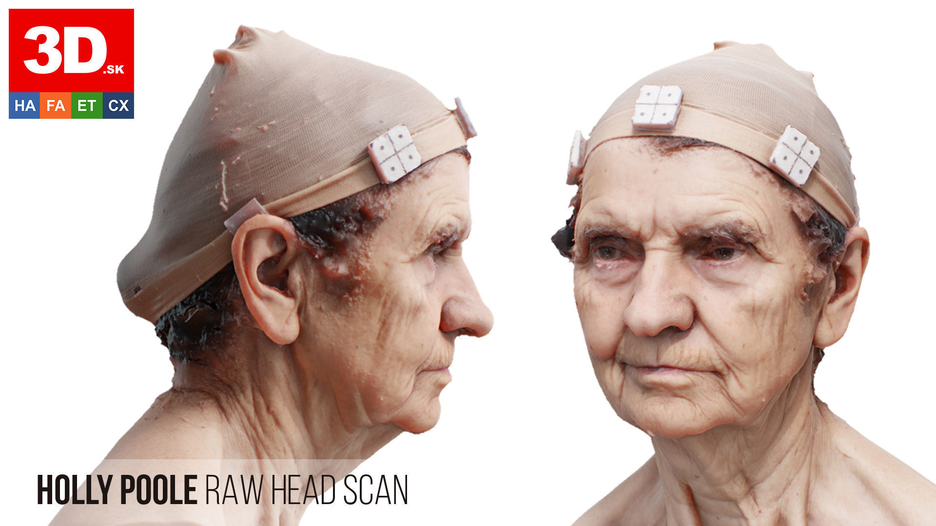Raw 3D Head Scan Holly Poole 3D model_1