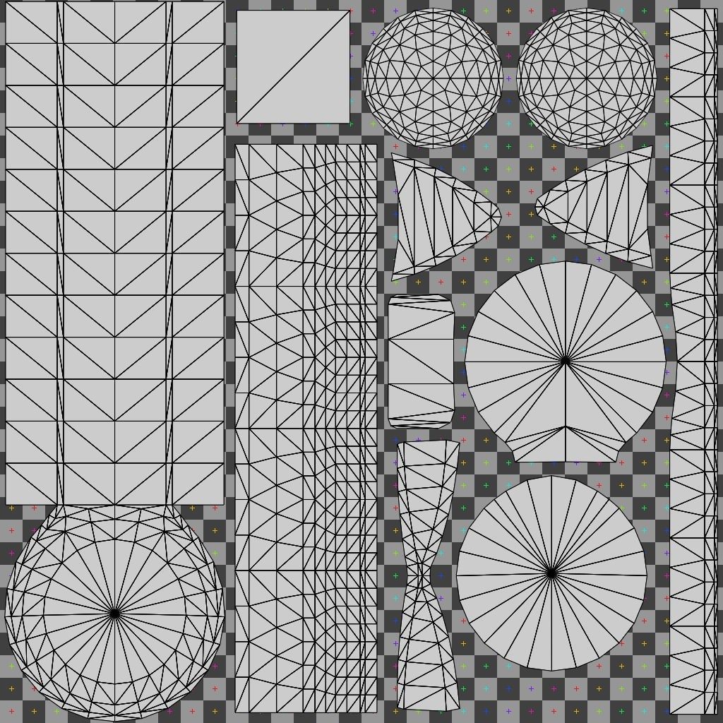 Cat Ear Headphones Low-poly 3D model_12