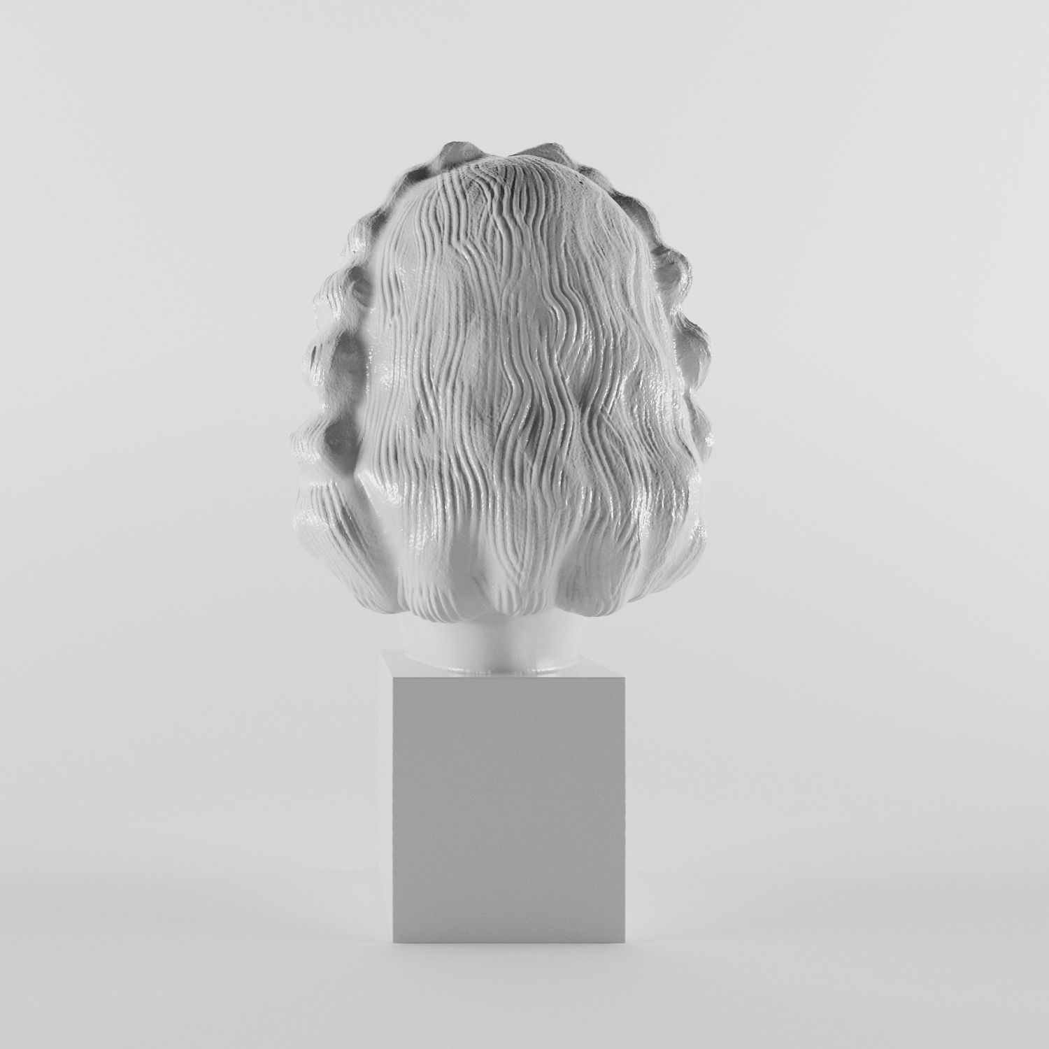 Johann Sebastian Bach 3D print model_2