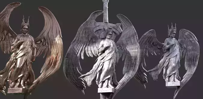 Heavens Envoy Sword design collection 3D model
