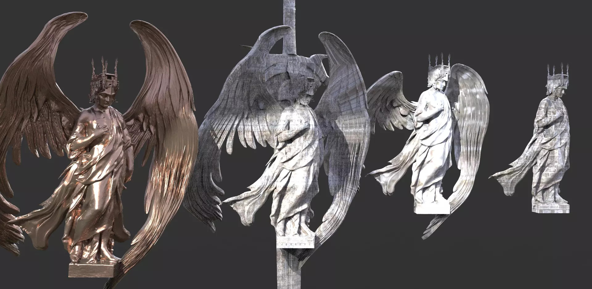 Heavens Envoy Full Sword design collection 3D model_0