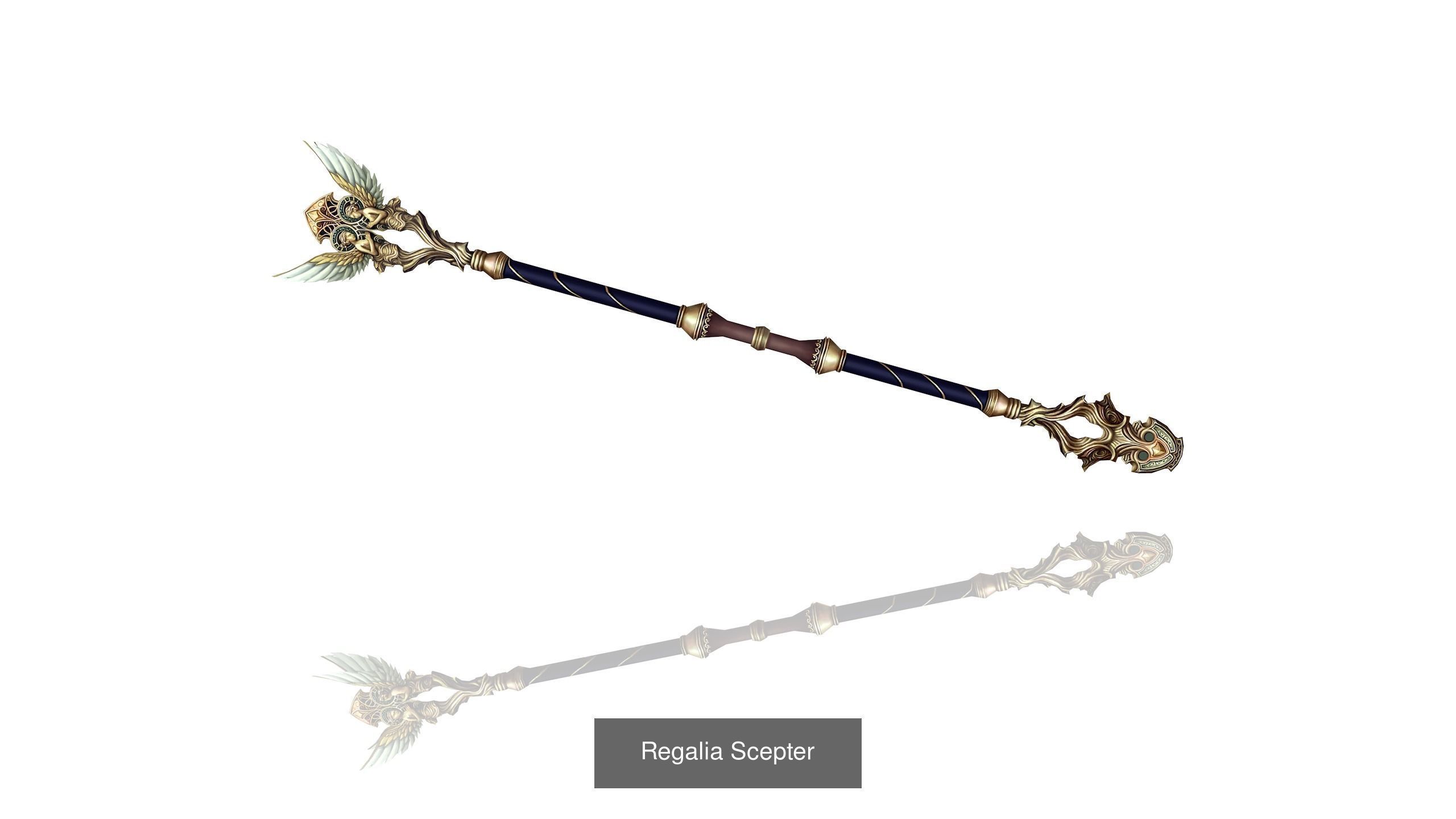 Regalia Weapons 3D Model Collection_6