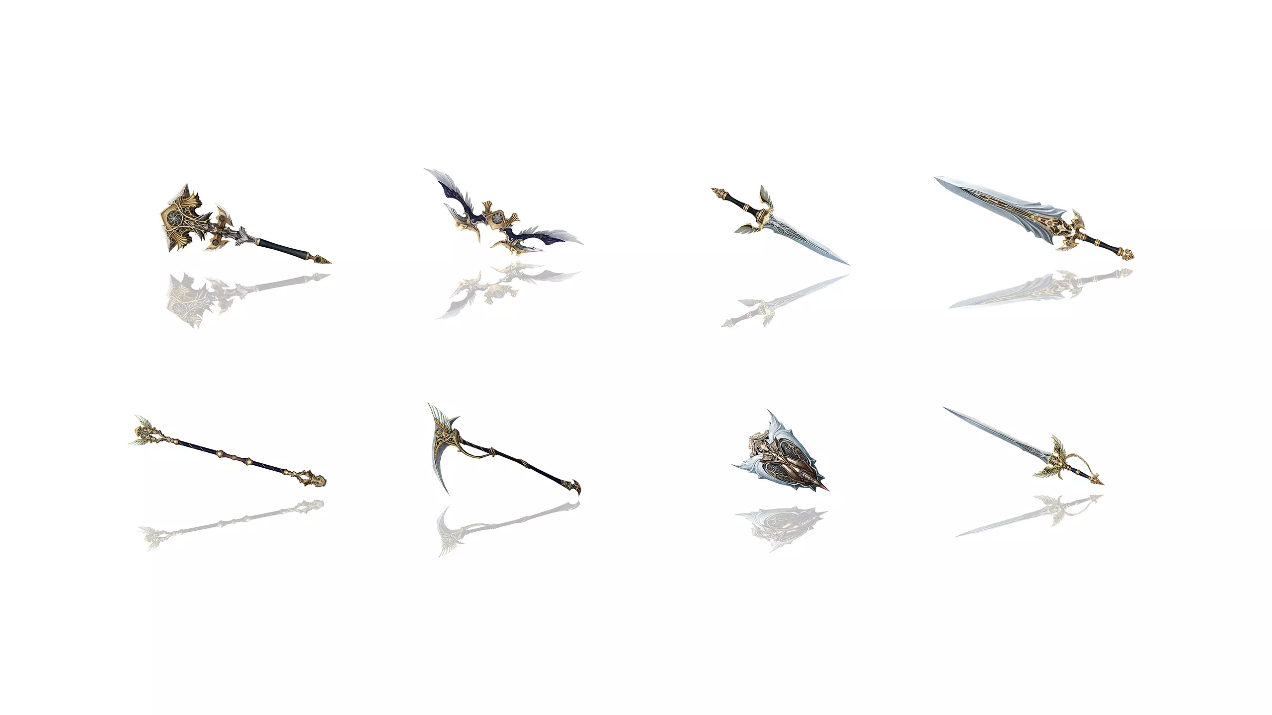 Regalia Weapons 3D Model Collection_0