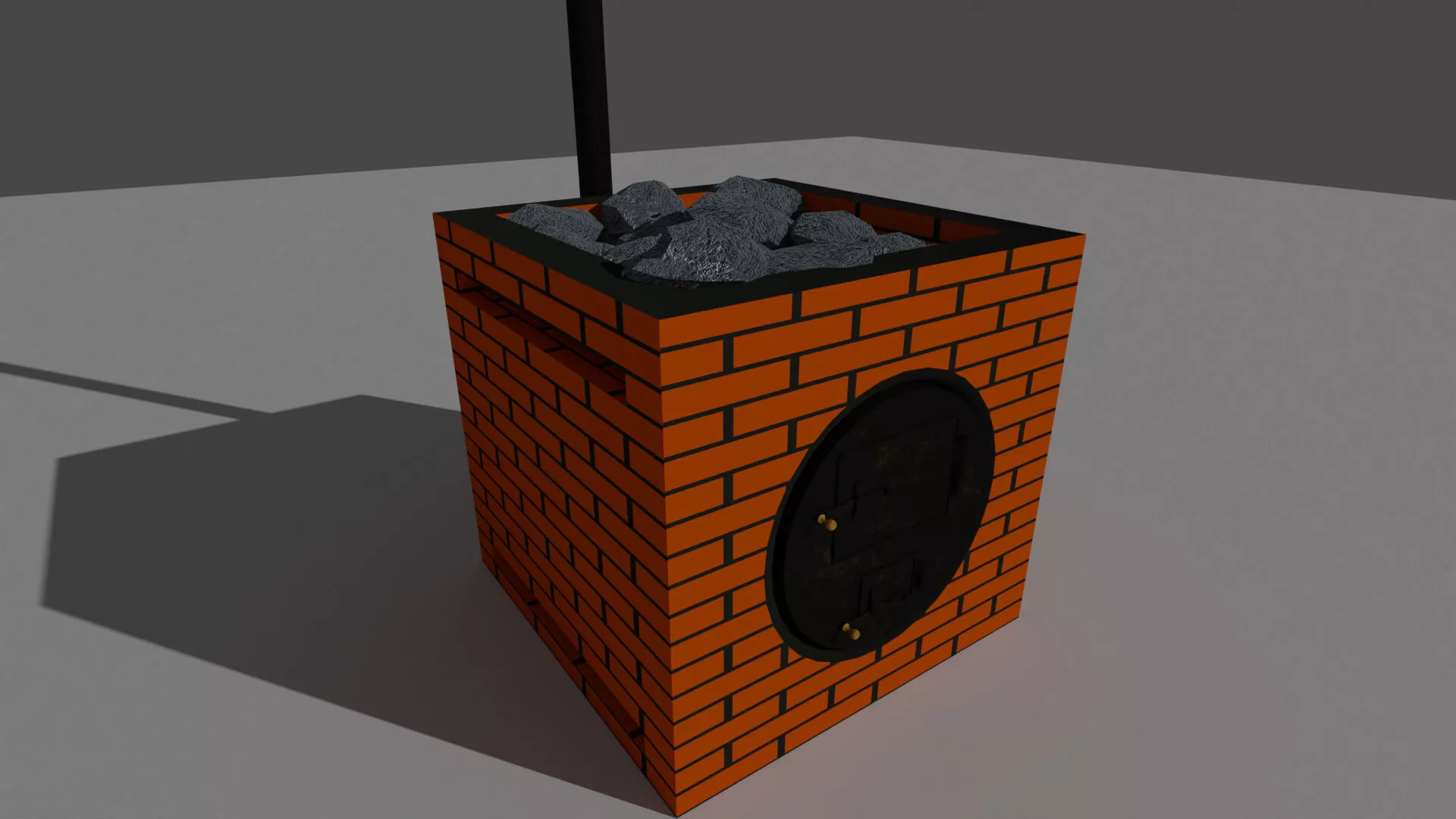 Furnace Stove for sauna Free 3D model