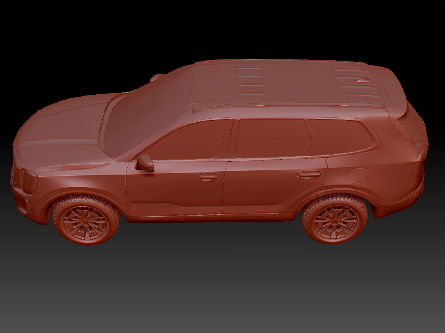 Kia Telluride 3D PRINTABLE 3D print model_2
