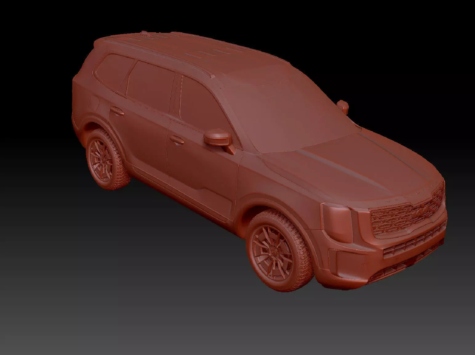 Kia Telluride 3D PRINTABLE 3D print model_0