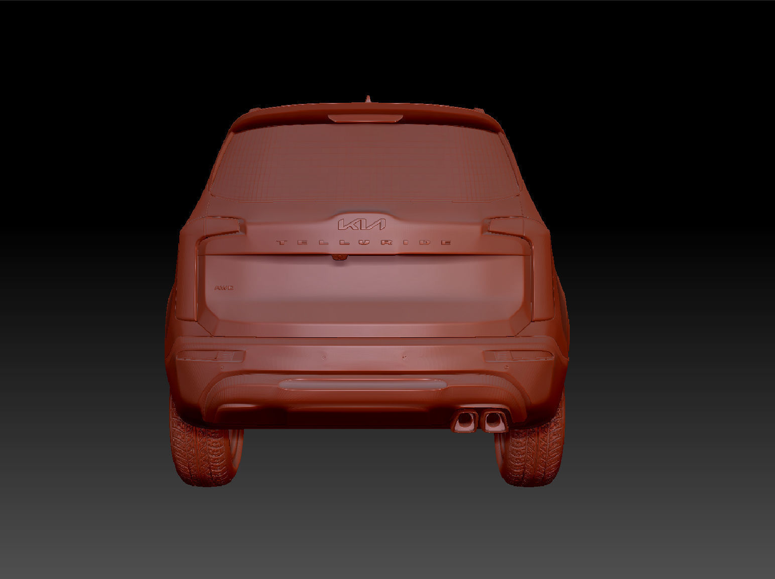 Kia Telluride 3D PRINTABLE 3D print model_4