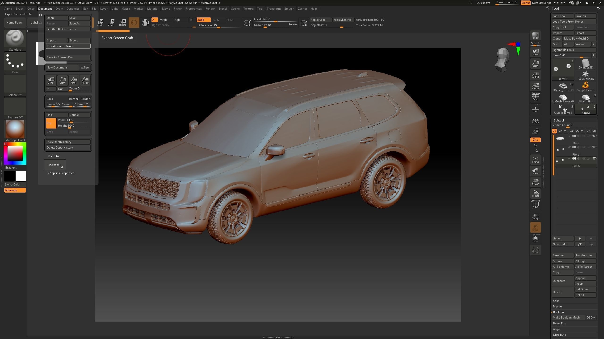 Kia Telluride 3D PRINTABLE 3D print model_13