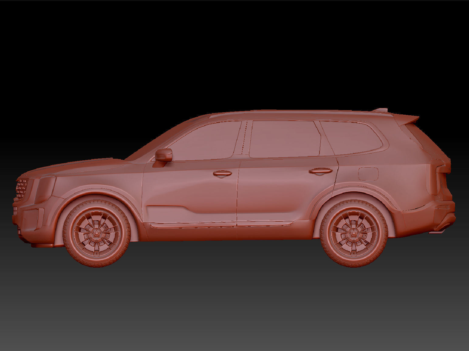 Kia Telluride 3D PRINTABLE 3D print model_9