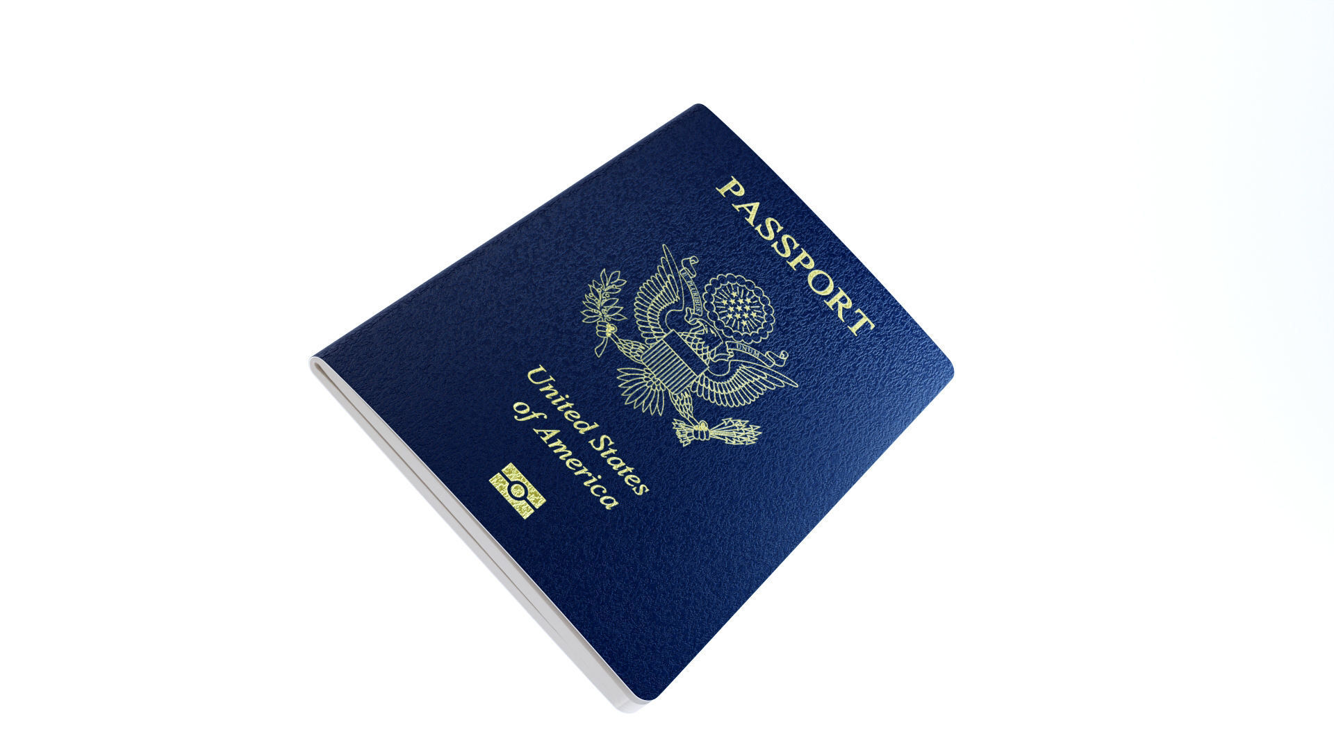 Passport 3D model_1