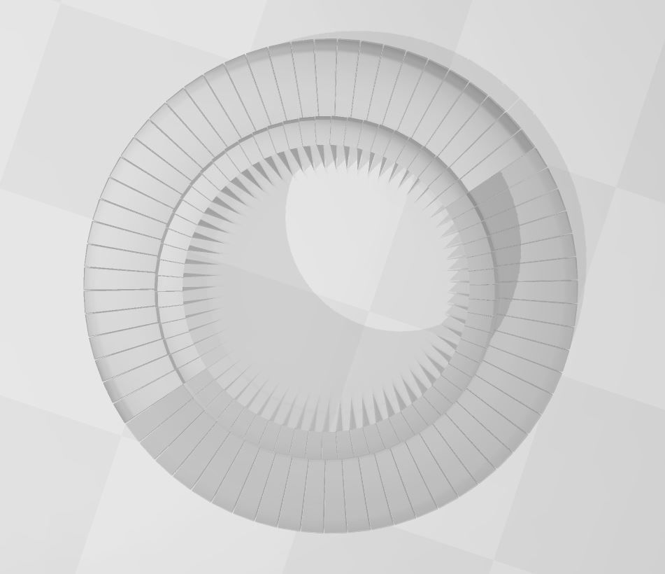 Bench seat 3D model_1