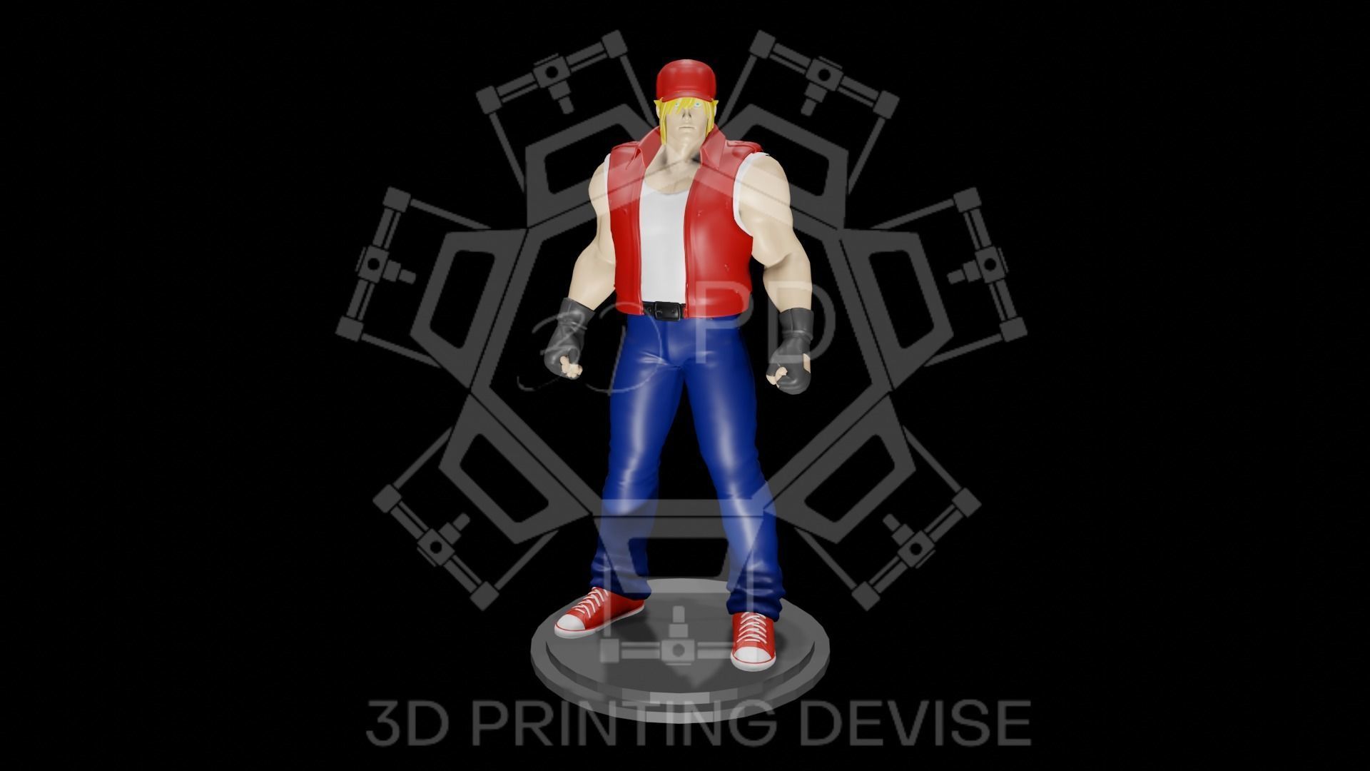TERRY BOGARD 3D print model_3