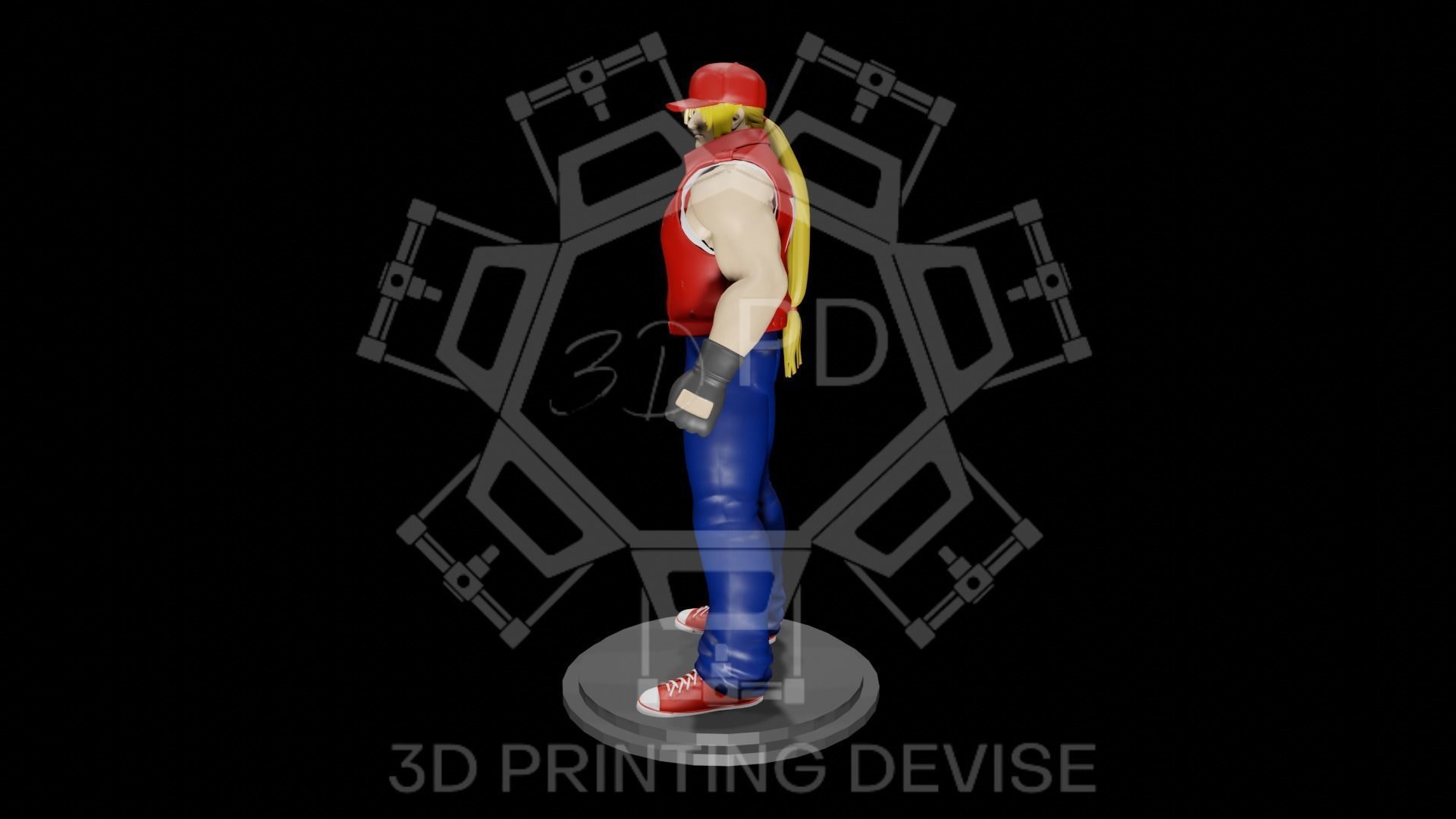 TERRY BOGARD 3D print model_2