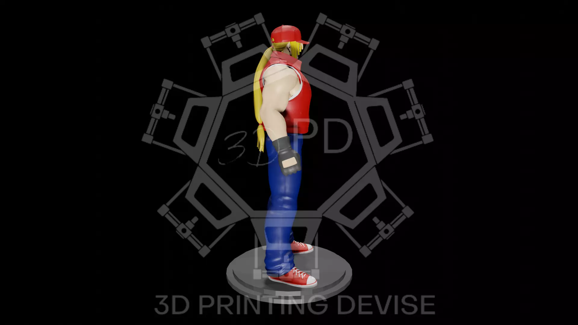 TERRY BOGARD 3D print model_0