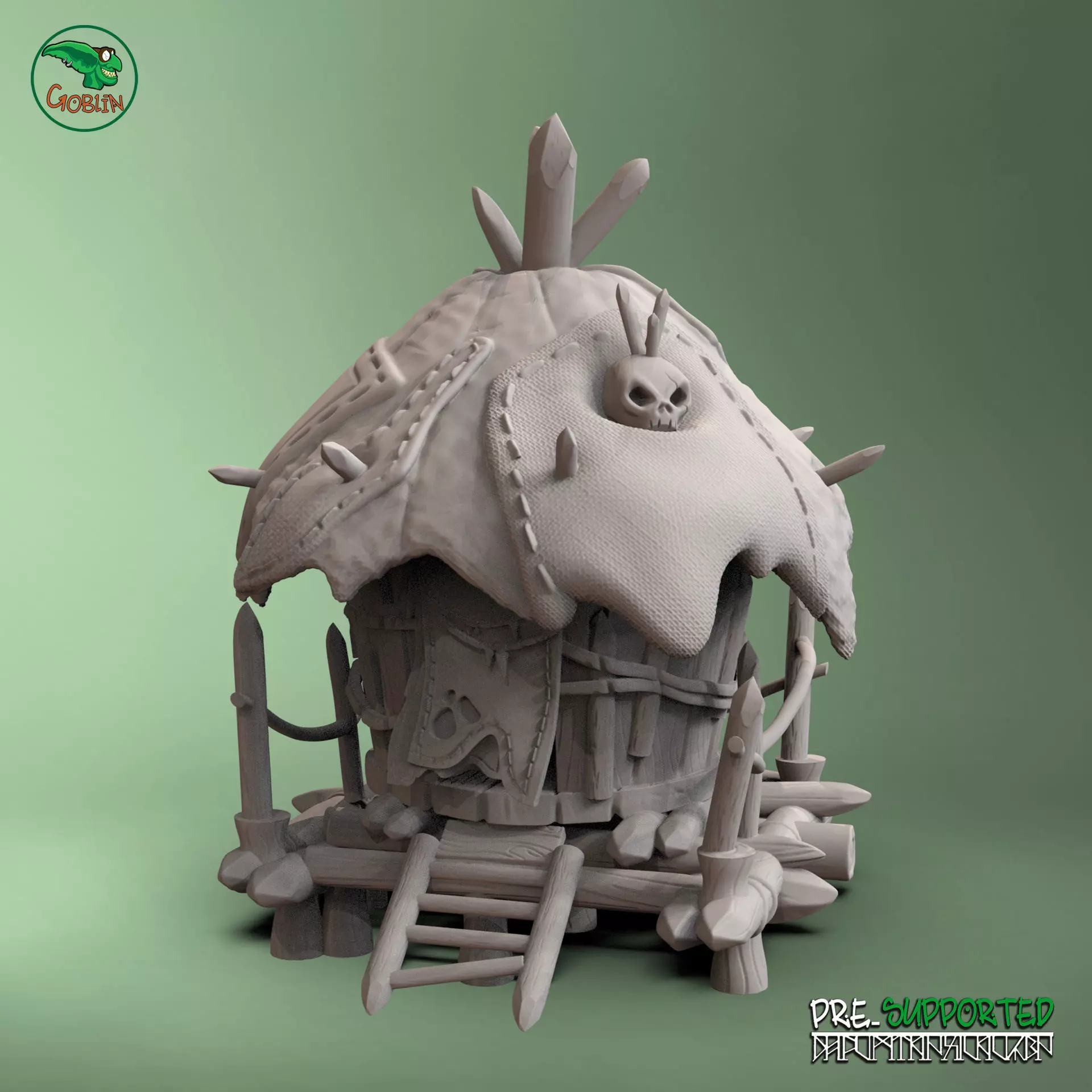 Goblin Hut - Goblin Village 3D print model