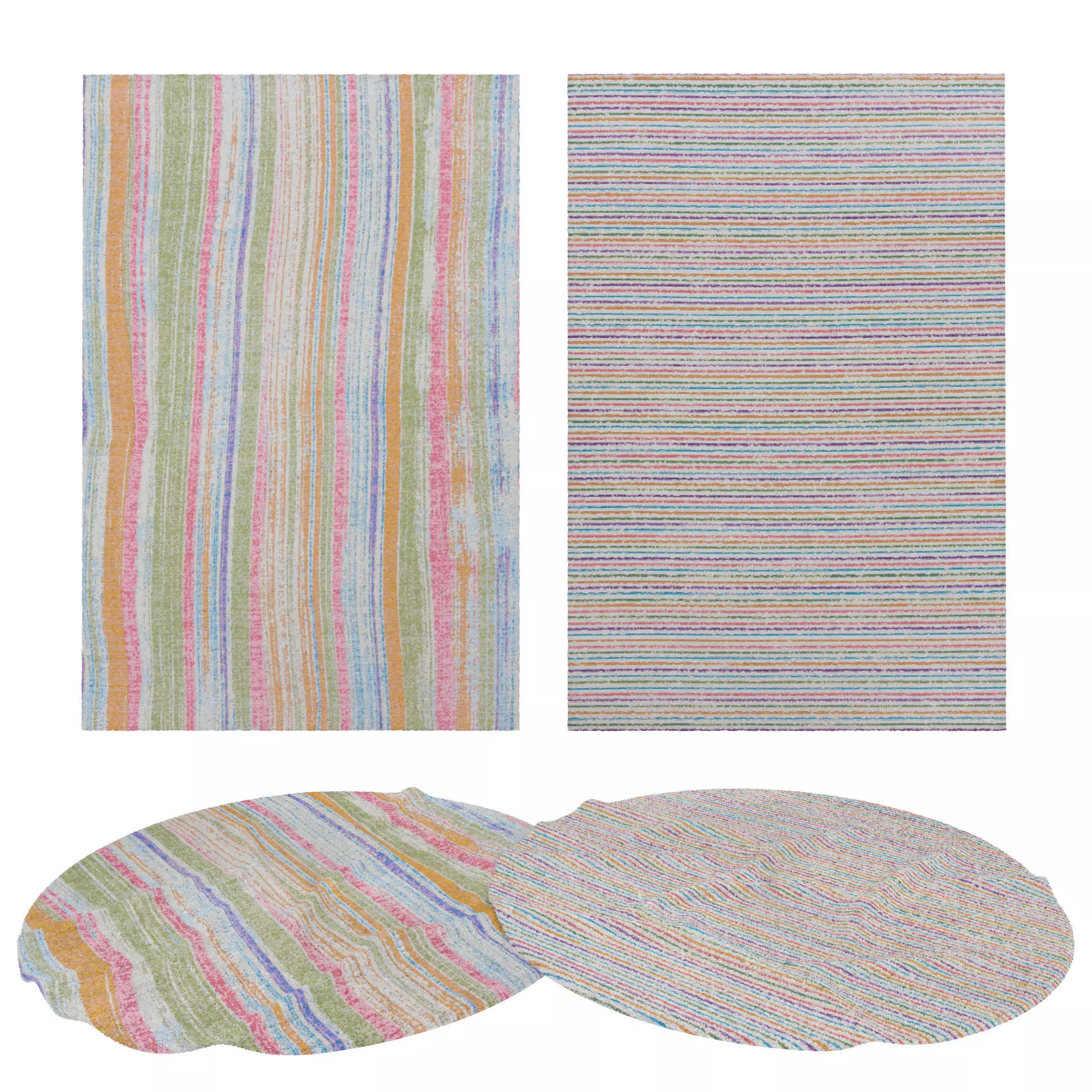 Rugs No 662 Low-poly 3D model